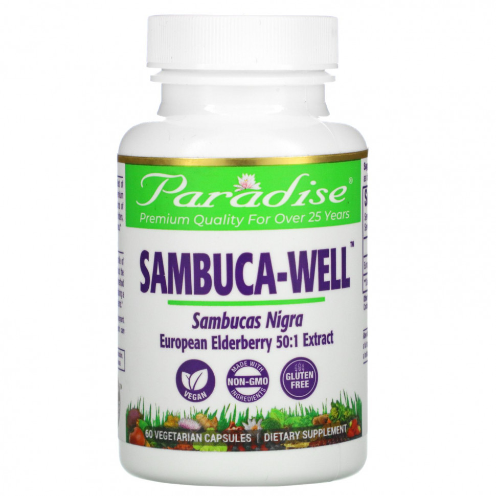 Paradise Herbs, Sambuca-Well, 60      , -, 