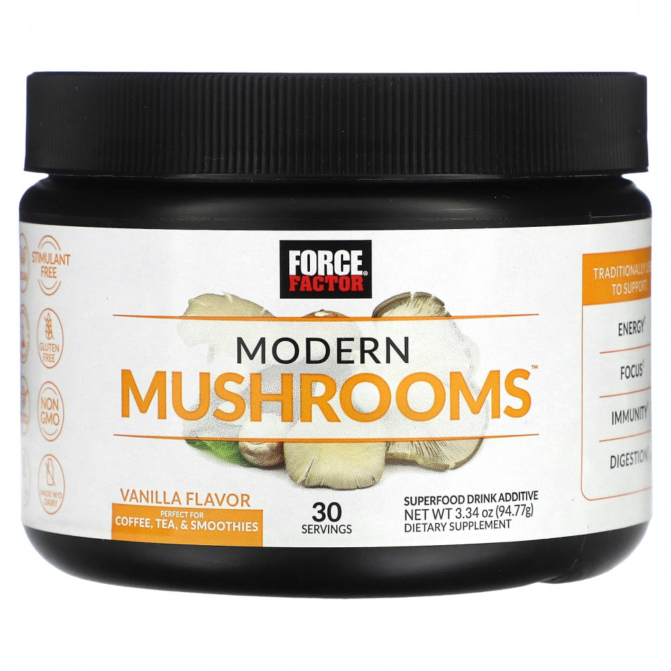 Force Factor, Modern Mushrooms, , 94,77  (3,34 )    , -, 