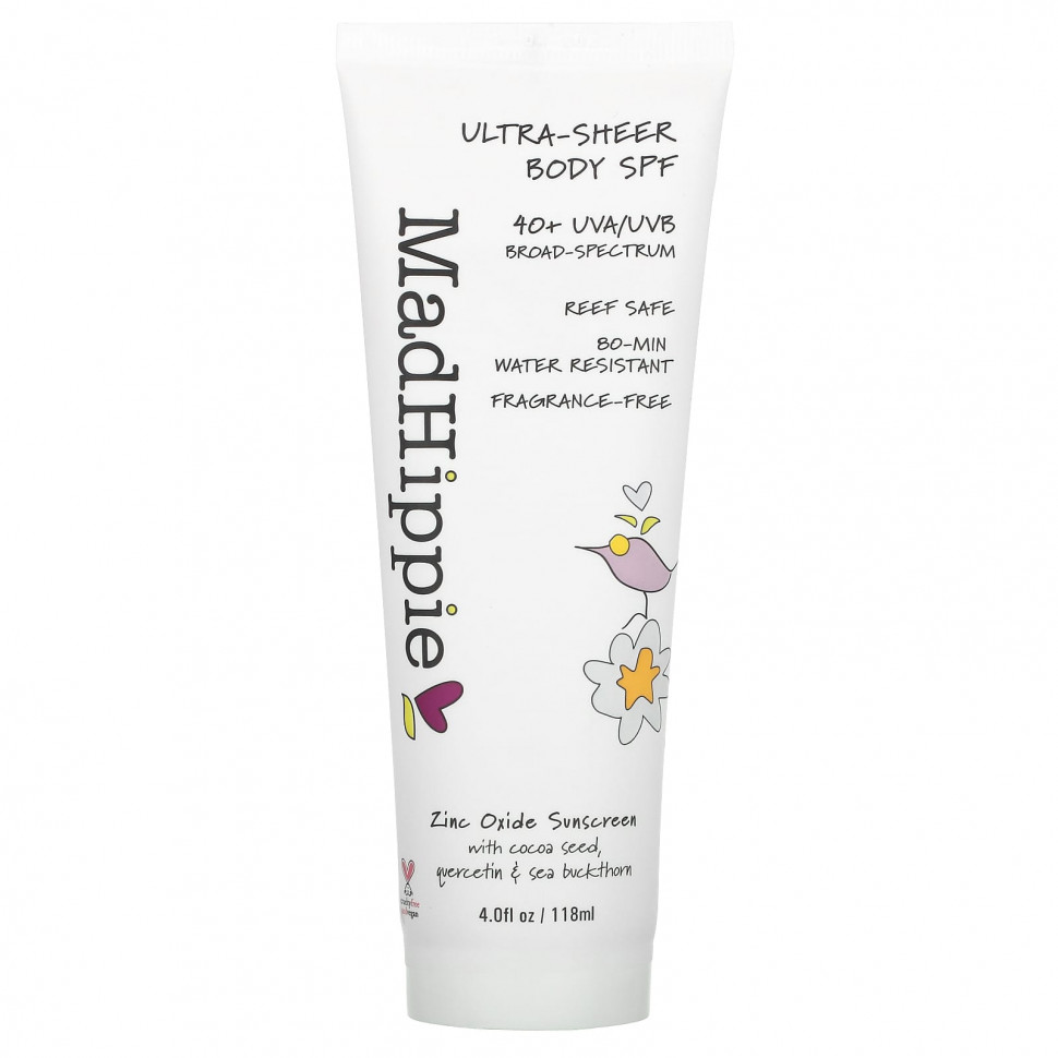 Mad Hippie, Ultra-Sheer Body, SPF, 40+, 118  (4 . )    , -, 