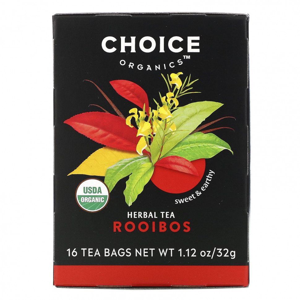 Choice Organic Teas, Herbal Tea, ,  , 16  , 32  (1,12 )    , -, 