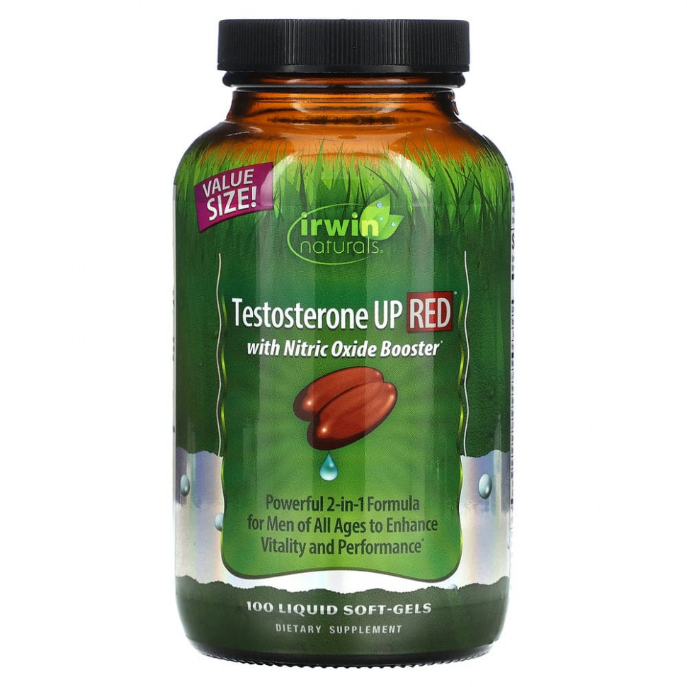 Irwin Naturals, Testosterone UP Red    , 100      , -, 