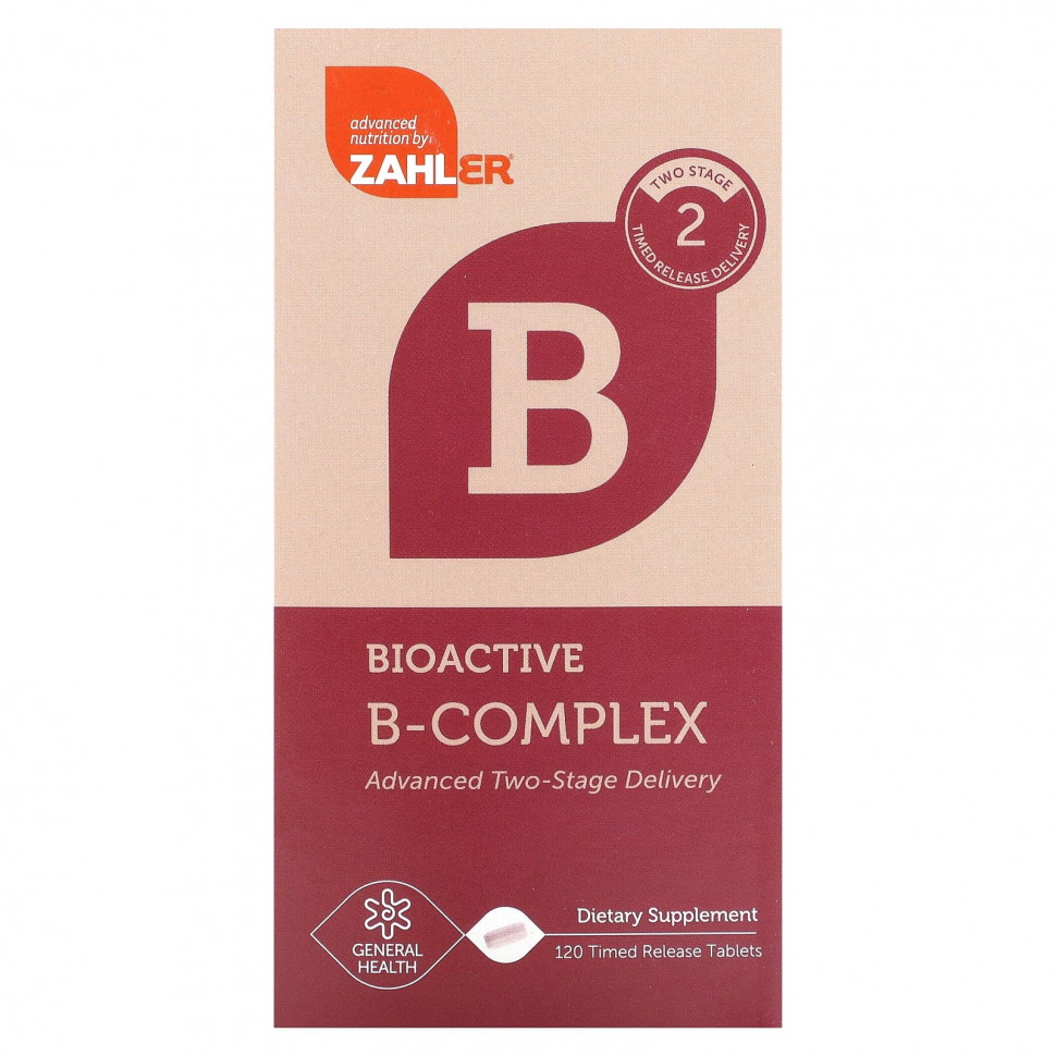 Zahler, Bioactive B-Complex, 120        , -, 