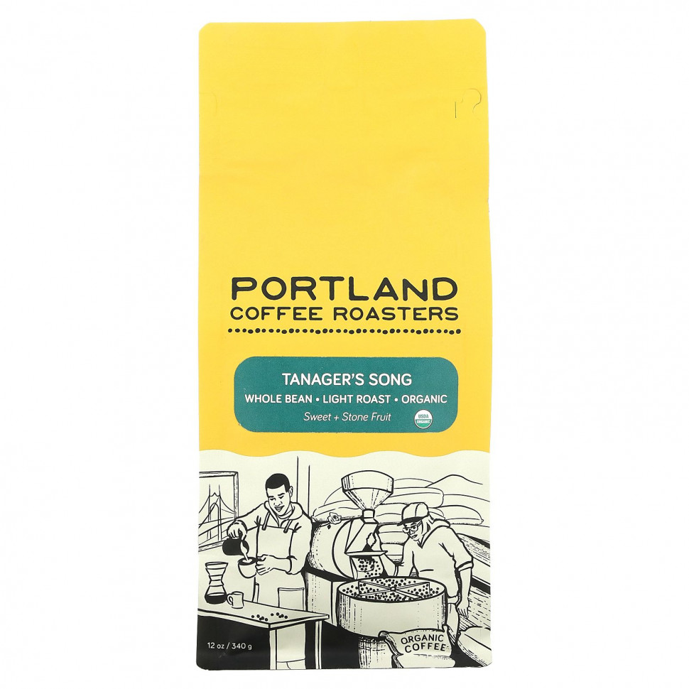 ���������� Portland Coffee Roasters, ������������ ����, ������� �����, ������ �������, ����� ��������, 340 � (12 �����)  Iherb (������)
