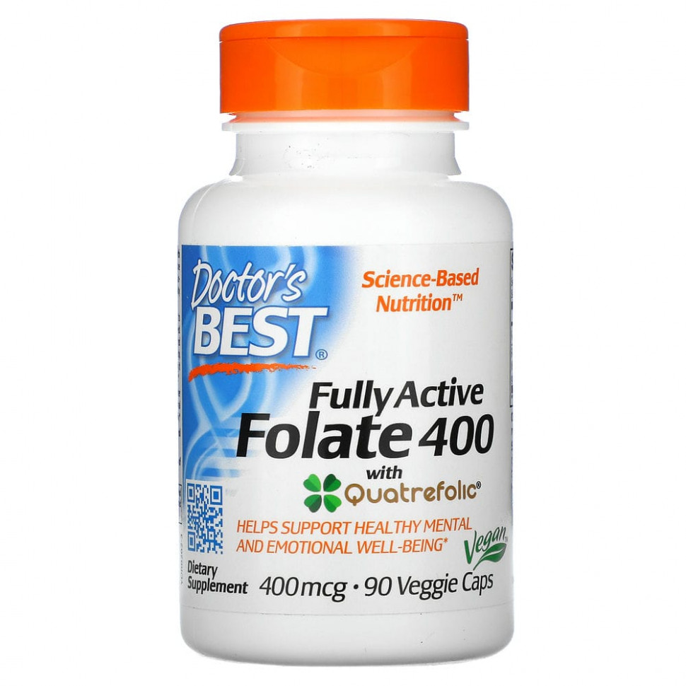 Doctor's Best,    400  Quatrefolic, 400 , 90      , -, 