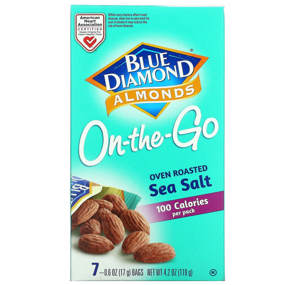 Blue Diamond, Almonds, On The-Go,     , 7   17  (0,6 )    , -, 