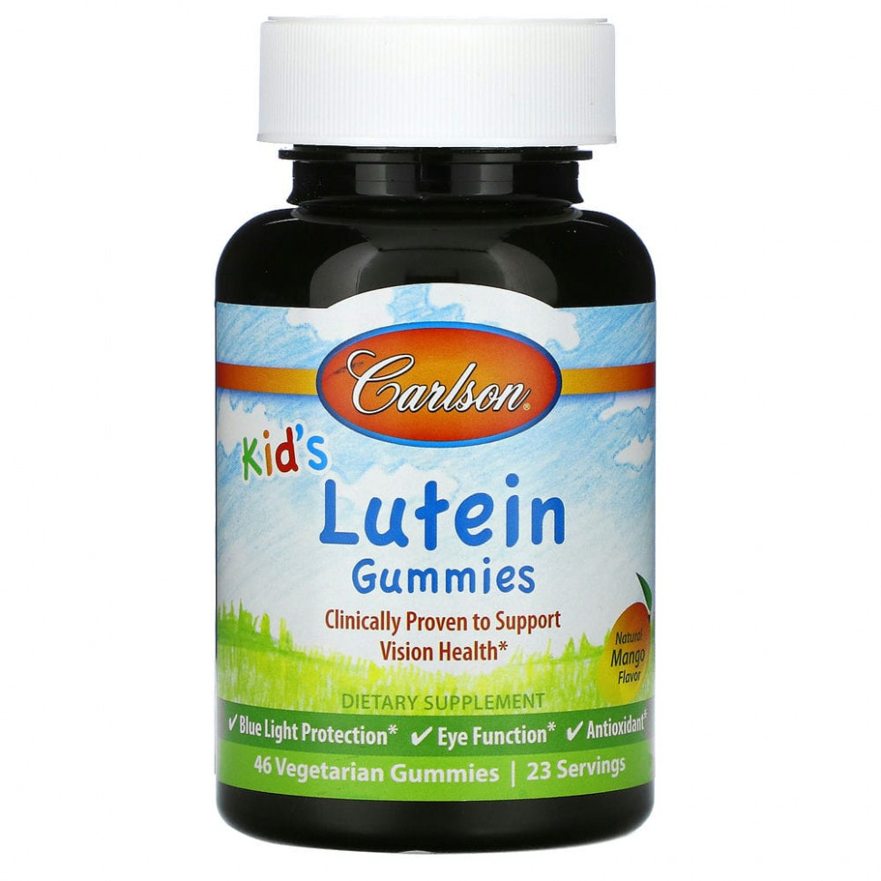 Carlson Labs, Kid's Lutein Gummies,  , 46       , -, 