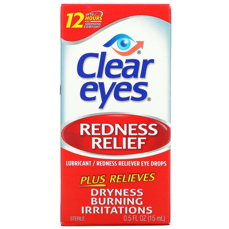  Clear Eyes, Redness Relief,    /  , 0,5   (15 )  Iherb ()