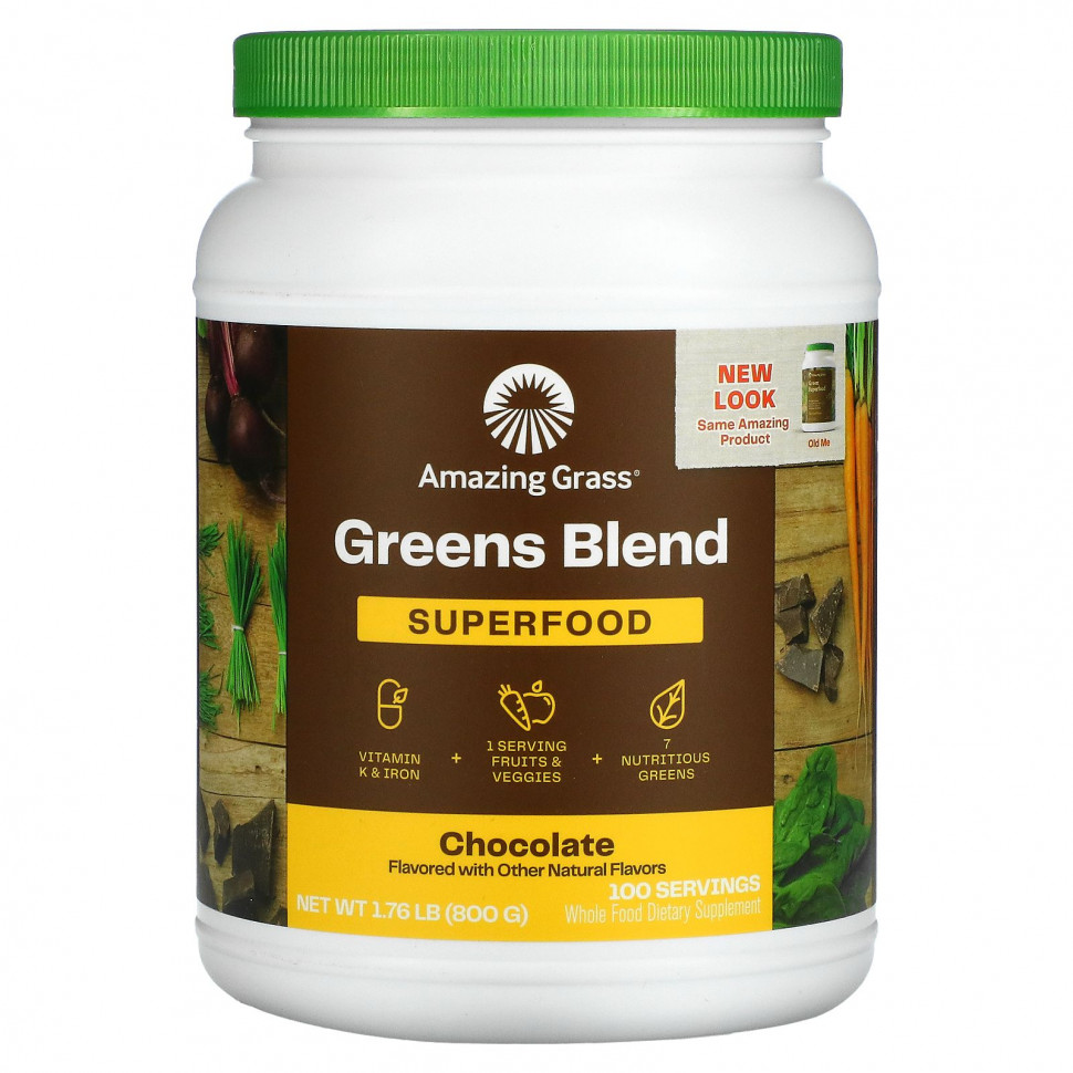 Amazing Grass, Green Superfood, , 800  (28,2 )    , -, 