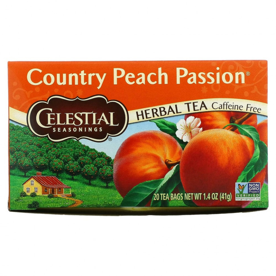 Celestial Seasonings,  , Country Peach Passion,  , 20  , 41  (1,4 )    , -, 