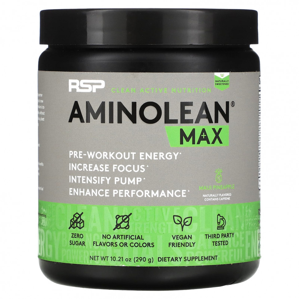 RSP Nutrition, AminoLean Max,  , 290  (10,21 )    , -, 