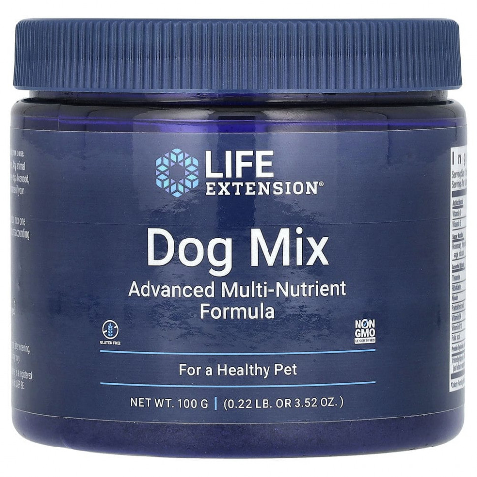  Life Extension,   Dog Mix, 3,52  (100 )  Iherb ()