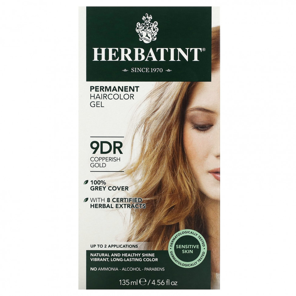 ���������� Herbatint (Antica Herbavita), ������� ����-������ ��� �����, �����-���������� 9DR, 135 �� (4,56 ����. �����)  Iherb (������)