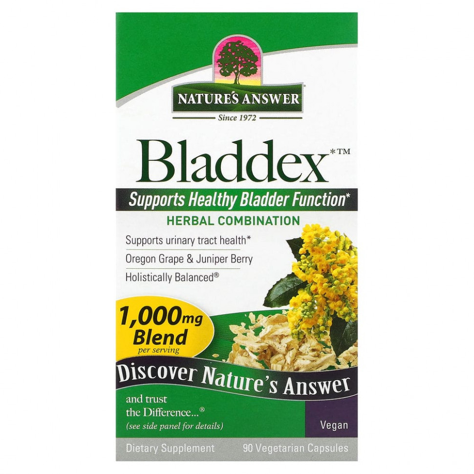 Nature's Answer, Bladdex, 500 , 90      , -, 