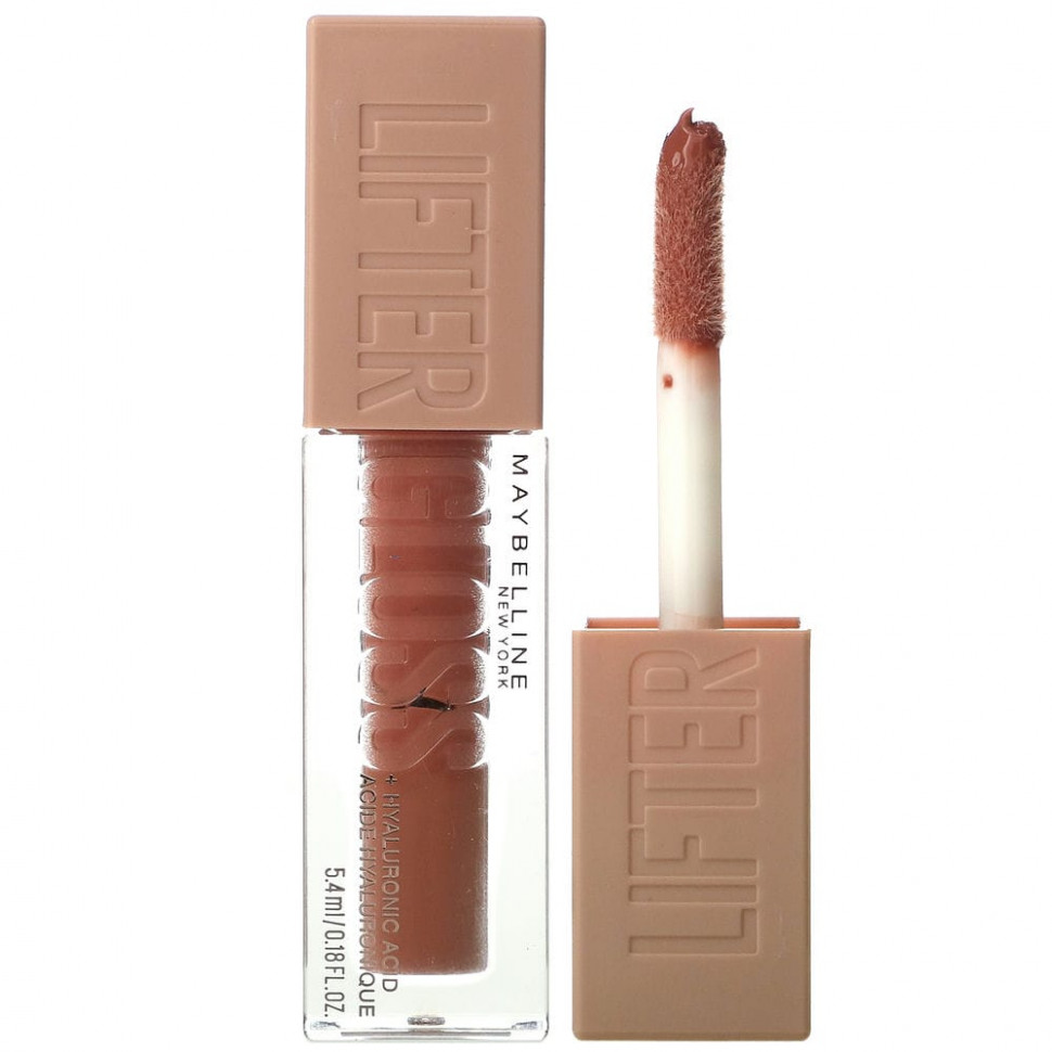 ���������� Maybelline, Lifter Gloss � ������������ ��������, ������ 008, 5,4 �� (0,18 ����. �����)  Iherb (������)