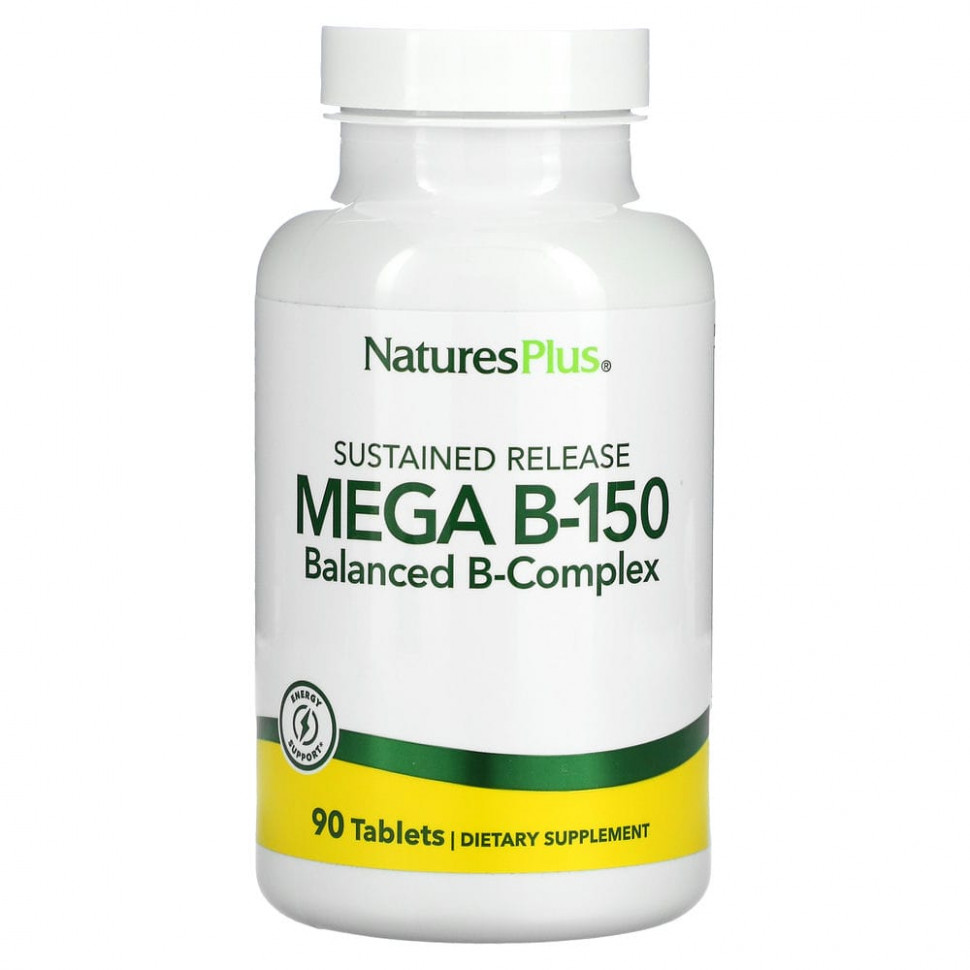 NaturesPlus, Mega B-150   ,     B, 90     , -, 