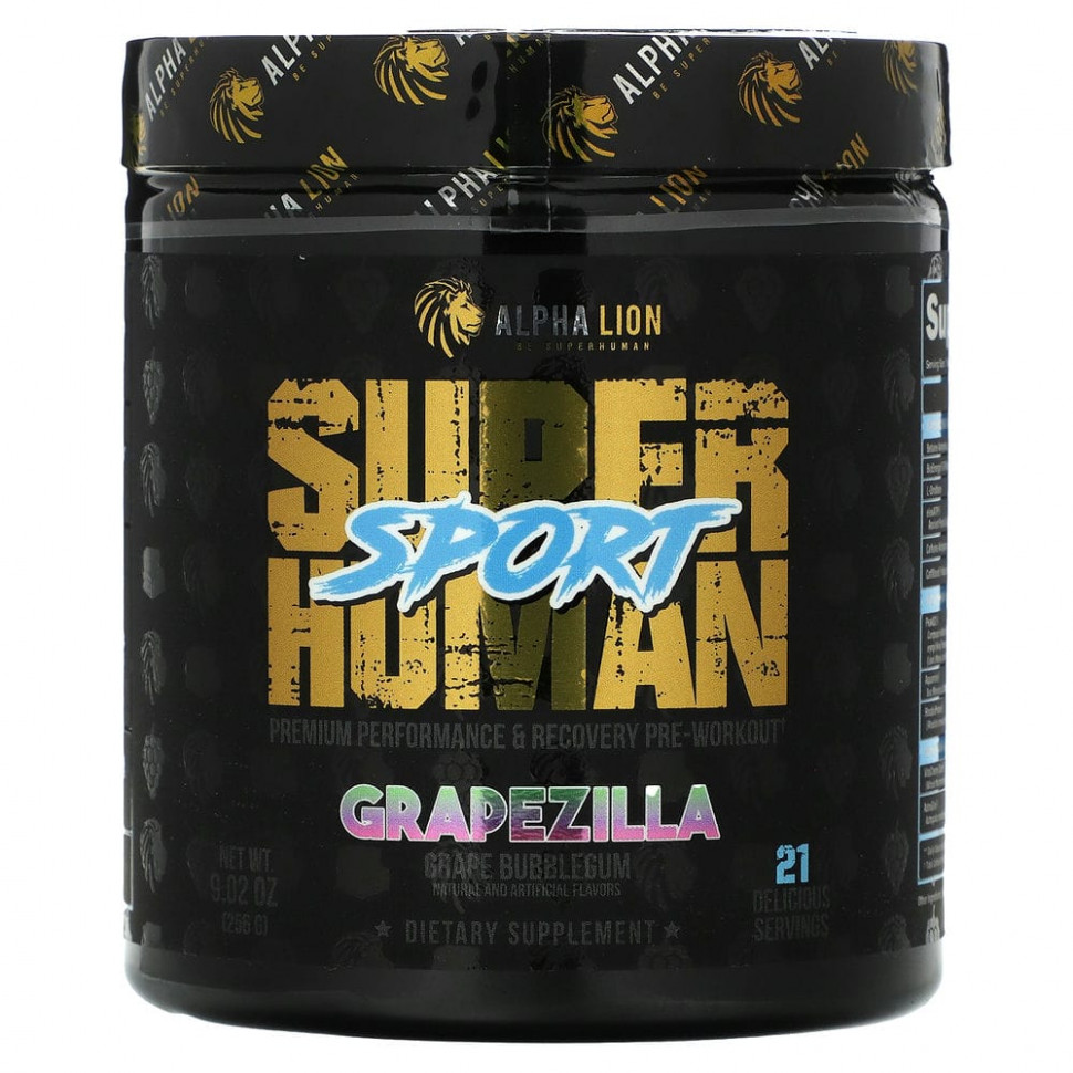 ALPHA LION, SuperHuman Sport, Grapezilla,  , 256  (9,02 )    , -, 