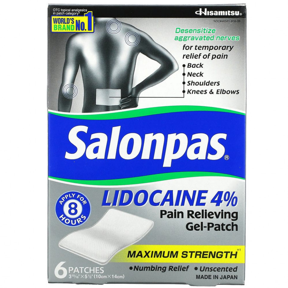 Salonpas,  4%  -,   ,  , 6     , -, 