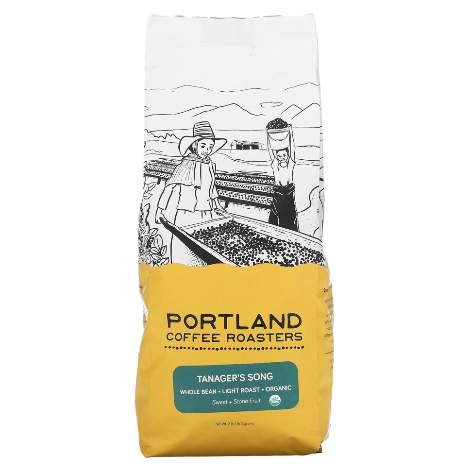 ���������� Portland Coffee Roasters, ������������ ����, ������� �����, ������ �������, ����� ��������, 907 � (2 �����)  Iherb (������)