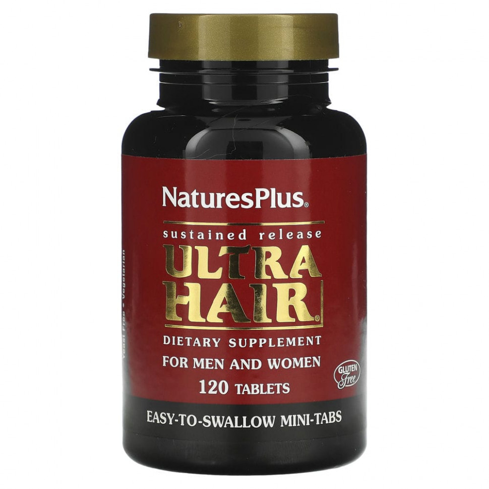 NaturesPlus, Ultra Hair,    , 120     , -, 