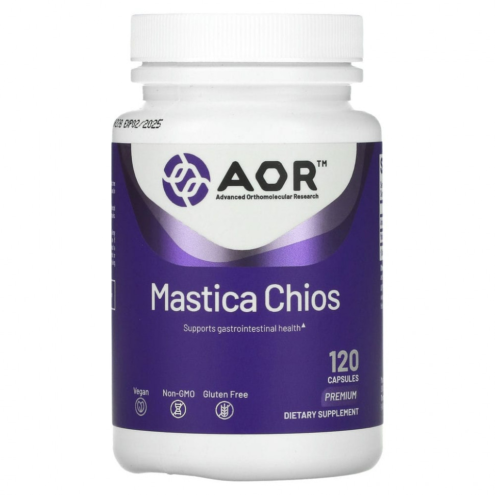 Advanced Orthomolecular Research AOR, Mastica Chios,    , 400 , 120      , -, 