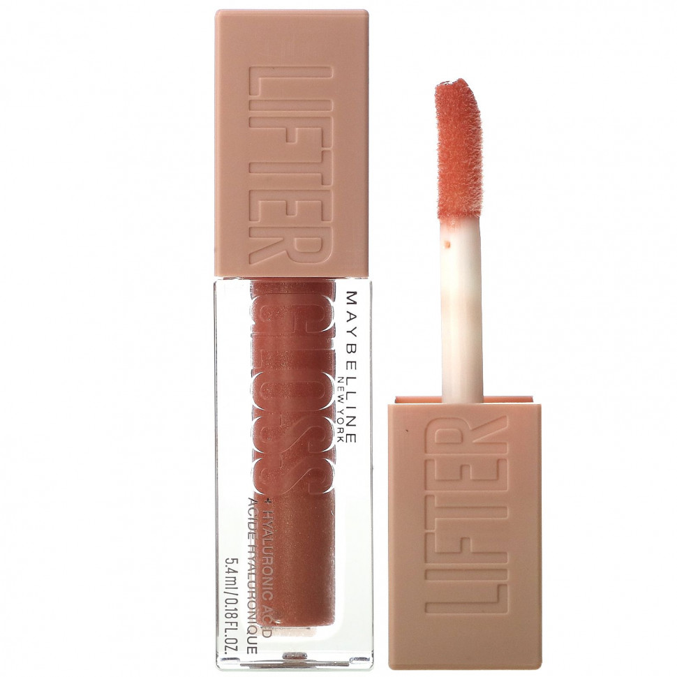 ���������� Maybelline, Lifter Gloss � ������������ ��������, ����� 009, 5,4 �� (0,18 ����. �����)  Iherb (������)