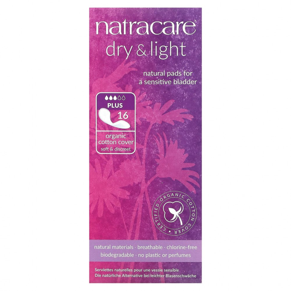 Natracare, Dry & Light,    , , 16     , -, 