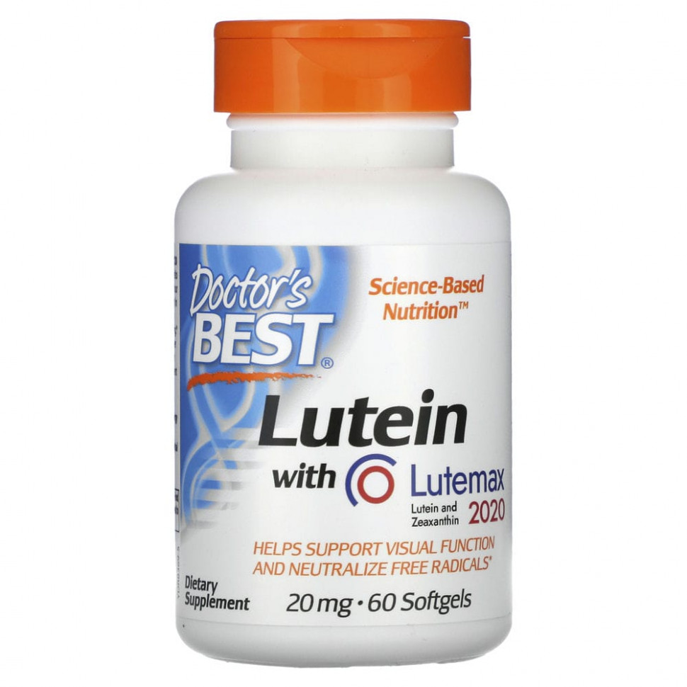 Doctor's Best,   Lutemax 2020, 20 , 60      , -, 