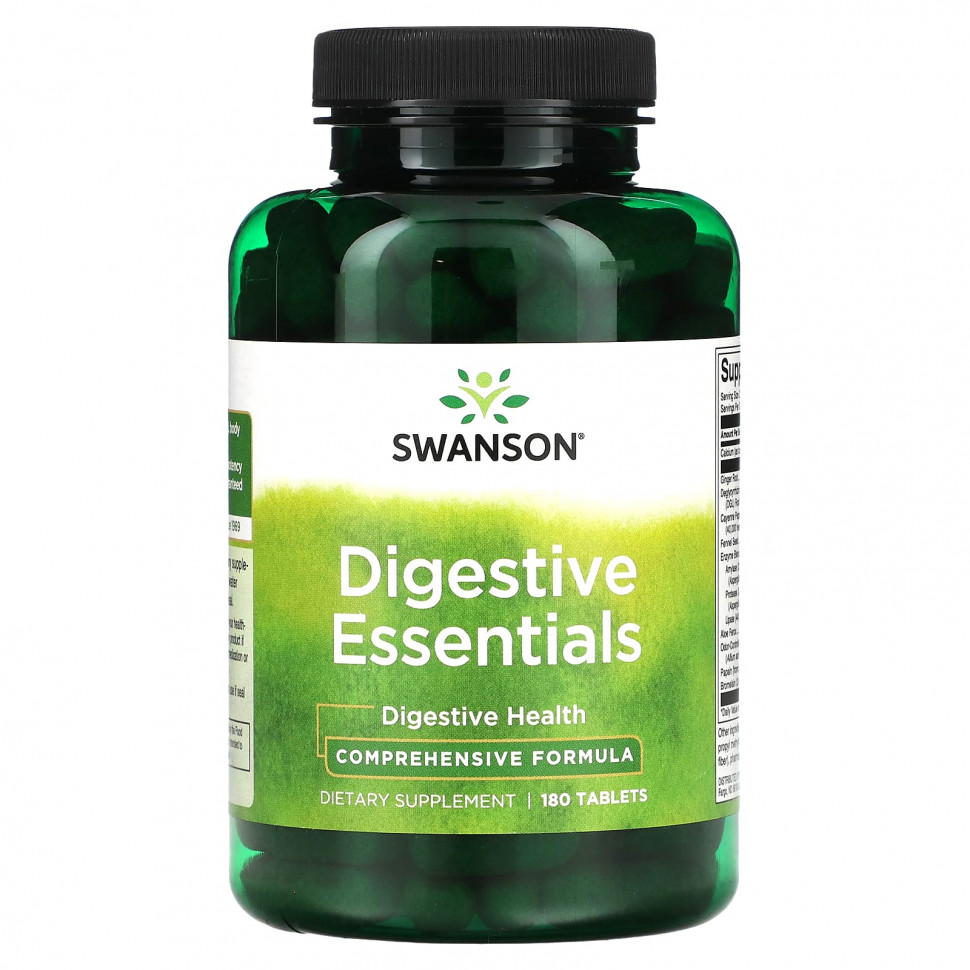���������� Swanson, Digestive Essentials, 180 ��������  Iherb (������)