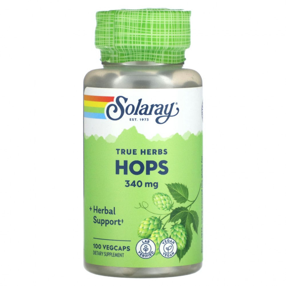 Solaray, True Herbs, , 340 , 100      , -, 