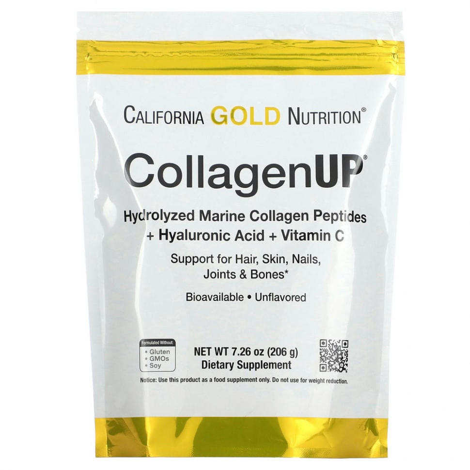 California Gold Nutrition, CollagenUP,   ,     C,   , 206  (7,26 )    , -, 