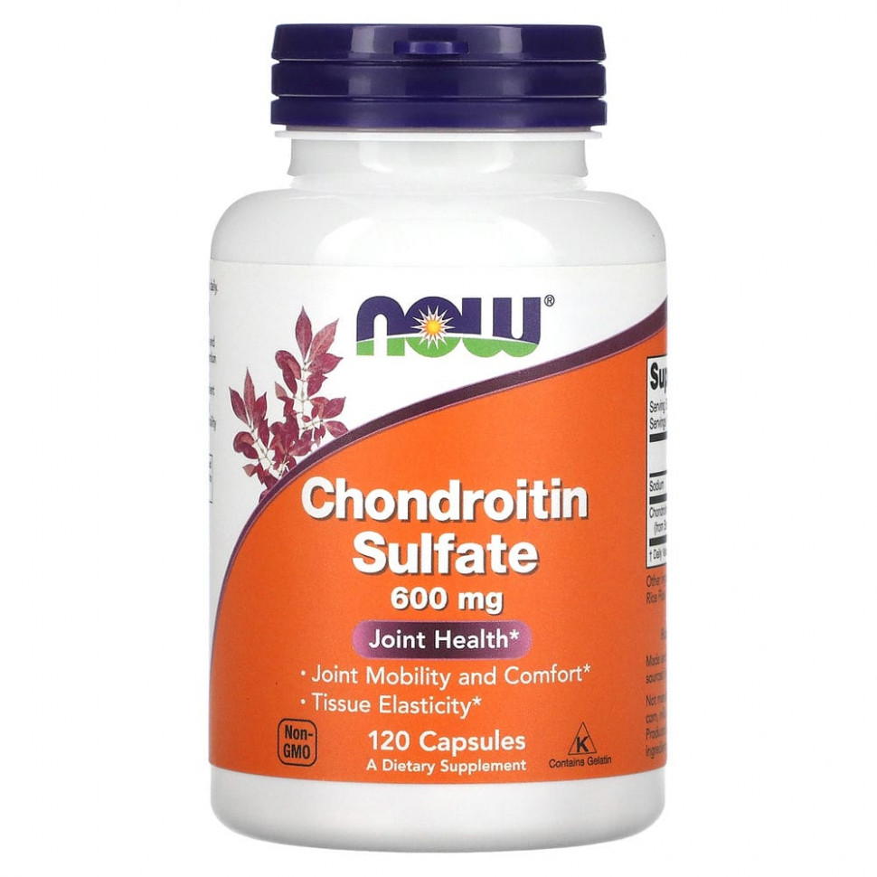 NOW Foods, Chondroitin Sulfate, 600 , 120     , -, 