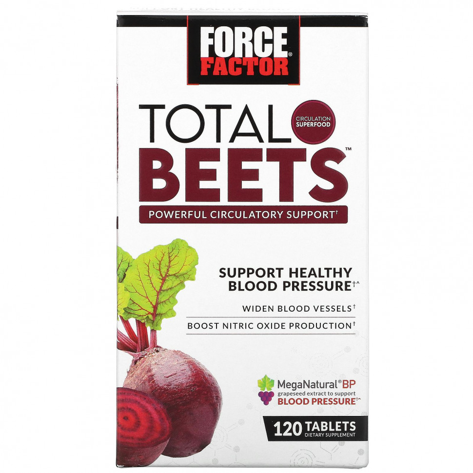 Force Factor, Total Beets,   , 120     , -, 