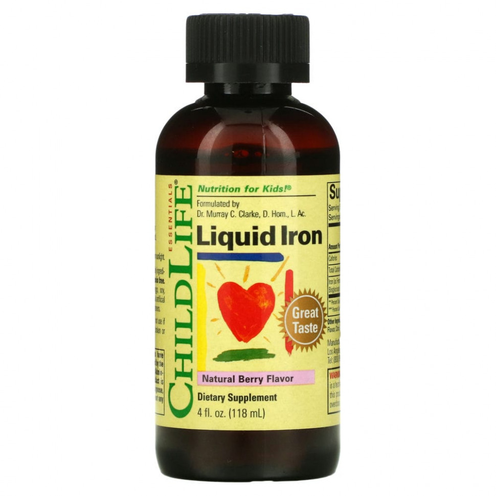 ChildLife, Liquid Iron,    , 118  (4 . )    , -, 