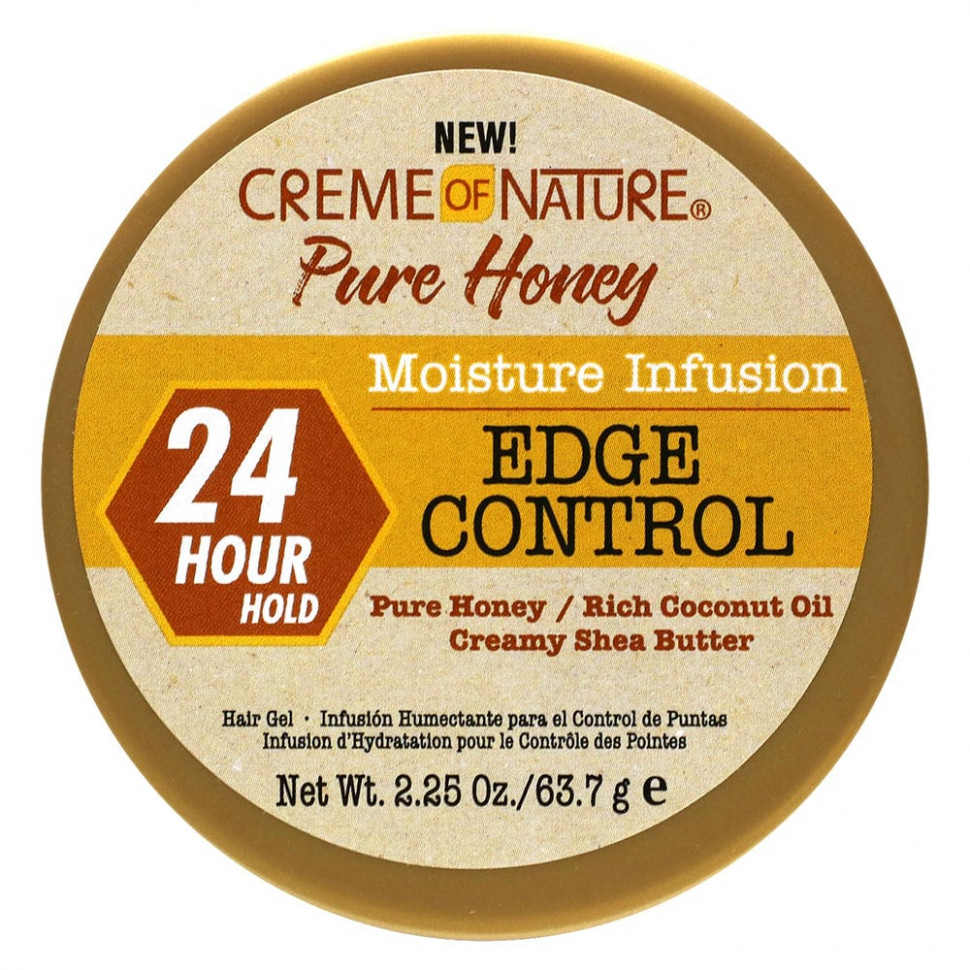 Creme Of Nature, Pure Honey, Moisture Infusion,   ,   , 63,7  (2,25 )    , -, 