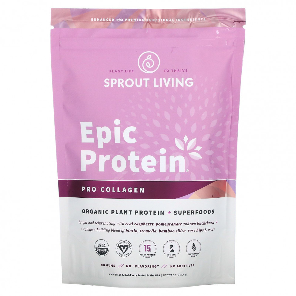  Sprout Living, Epic Protein,     ,  , 364  (0,8 )  Iherb ()
