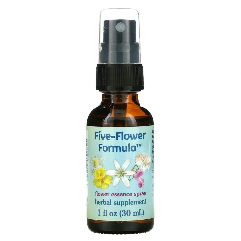 Flower Essence Services, Five-Flower Formula,   , 30     , -, 