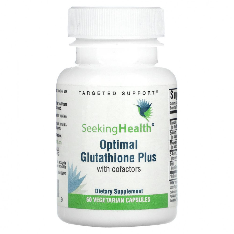 Seeking Health, Optimal Glutathione Plus, 60      , -, 