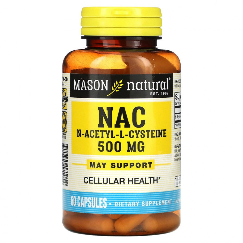 Mason Natural, NAC N--L-, 60     , -, 