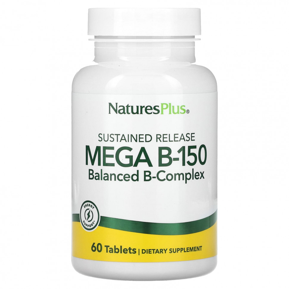 NaturesPlus, Mega B-150   , 60     , -, 