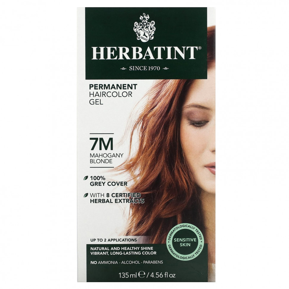���������� Herbatint (Antica Herbavita), ������� ����-������ ��� �����, 7M, ����� �� �������� ������, 135 �� (4,56 ����. �����)  Iherb (������)