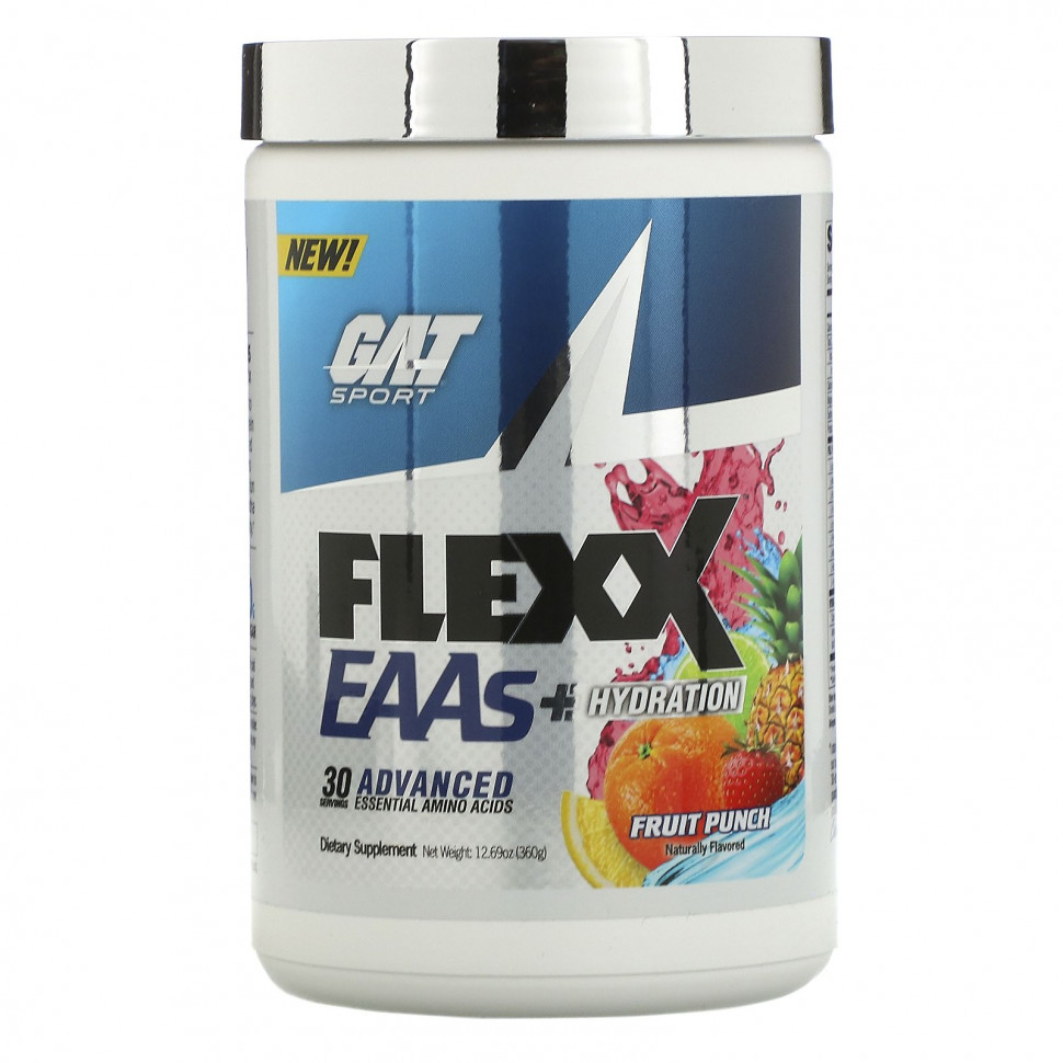 ���������� GAT, Flexx EAA + Hydration, ��������� ����, 360 � (12,69 �����)  Iherb (������)