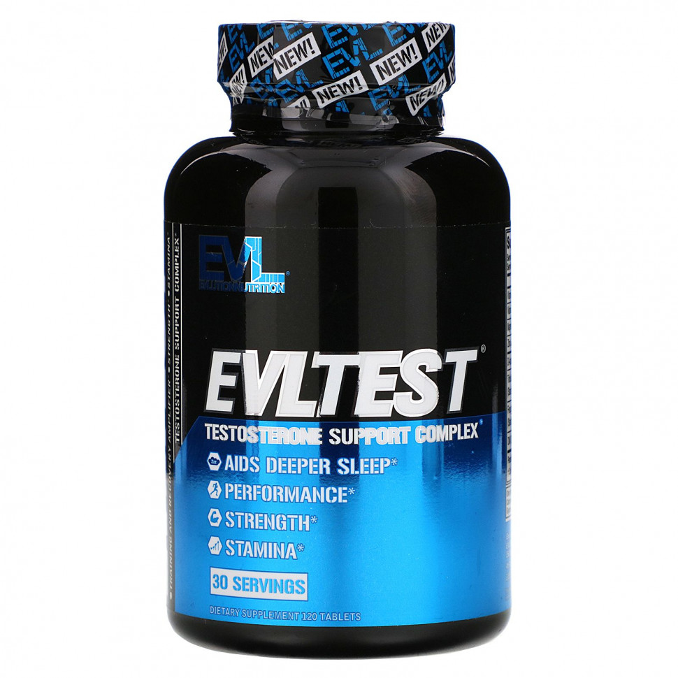 EVLution Nutrition, EVLTest,   , 120     , -, 