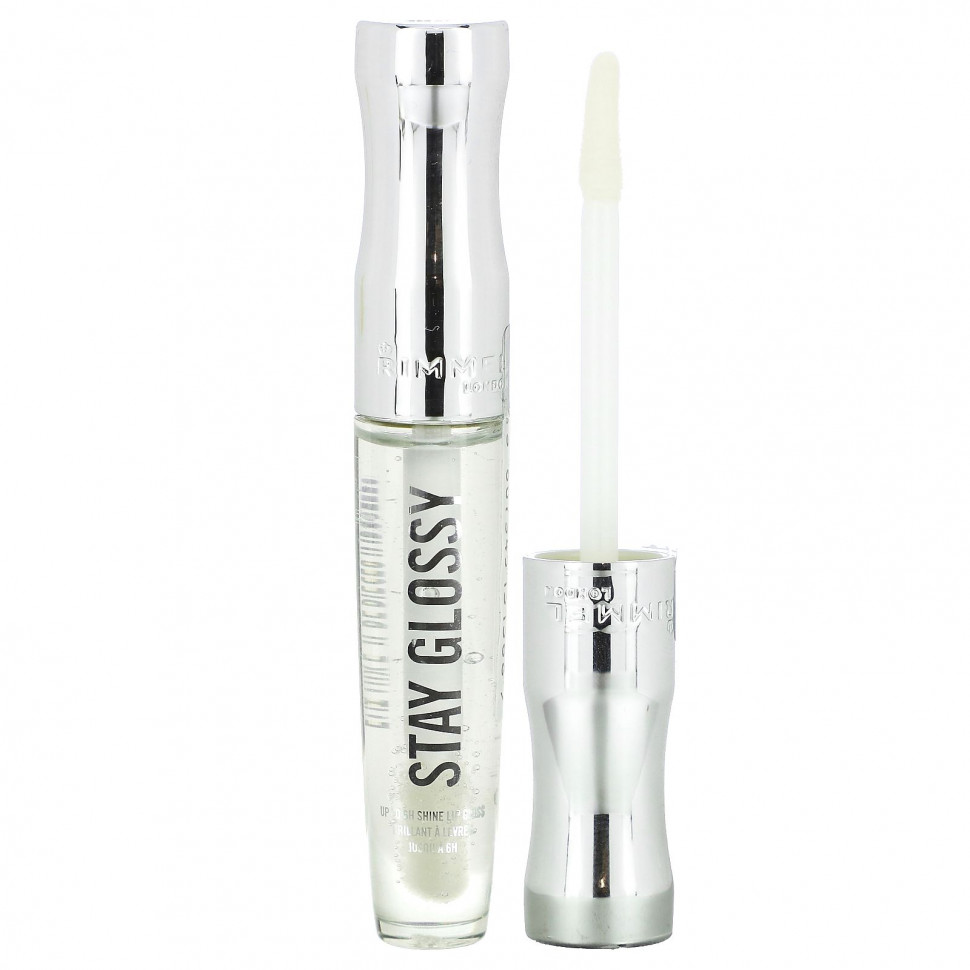 ���������� Rimmel London, Stay Glossy, ����� ��� ���, ������� 820 Seduce Me, 5,5 �� (0,18 ����. �����)  Iherb (������)