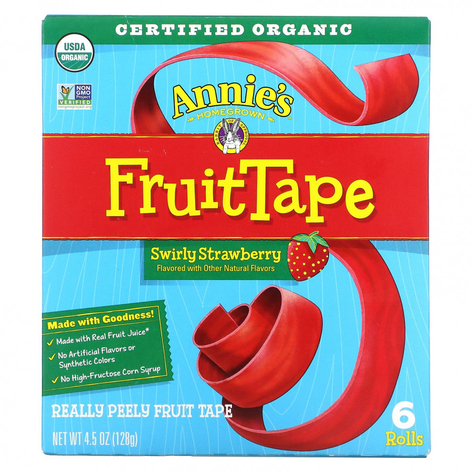 Annie's Homegrown, FruitTape,    , 6 , 128  (4,5 )    , -, 