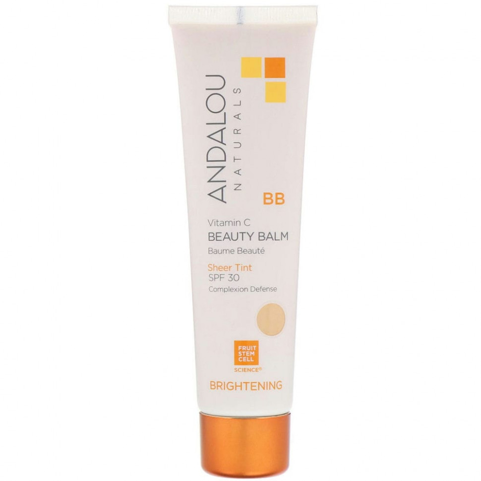 Andalou Naturals, BB Beauty Balm,     C, SPF 30, , 58  (2 . )    , -, 