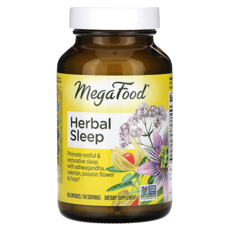 MegaFood, Herbal Sleep, 60     , -, 