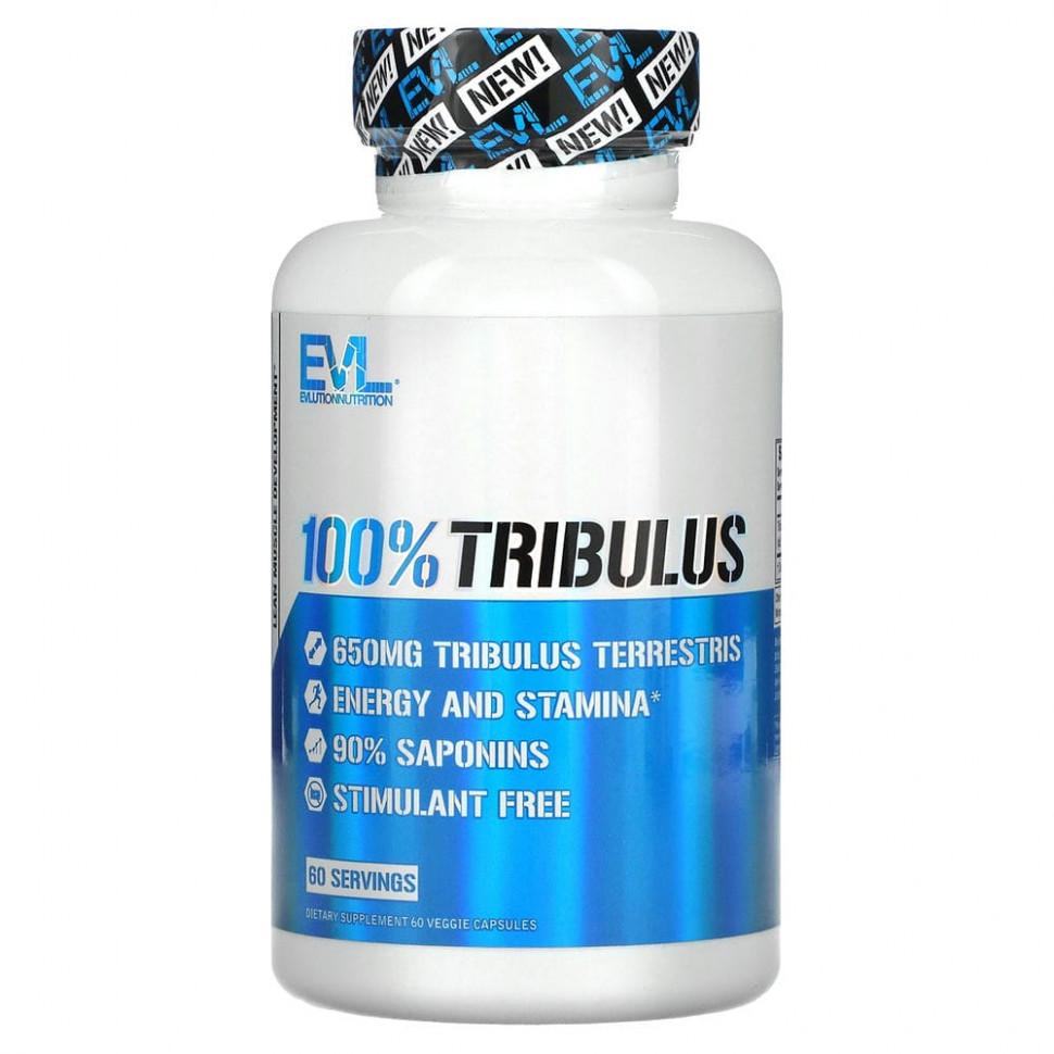 EVLution Nutrition, 100% Tribulus, 60      , -, 