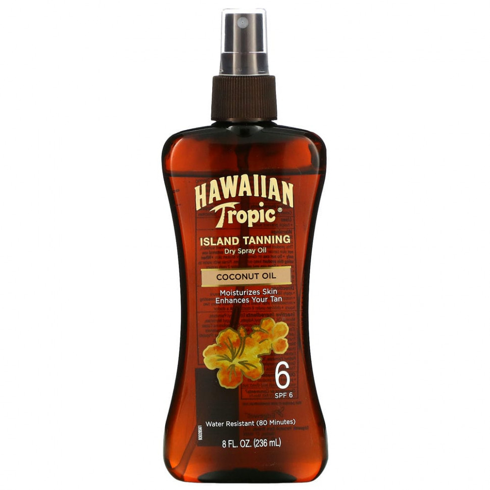 Hawaiian Tropic, Island Tanning,  -     , SPF 6, 236  (8 . )    , -, 