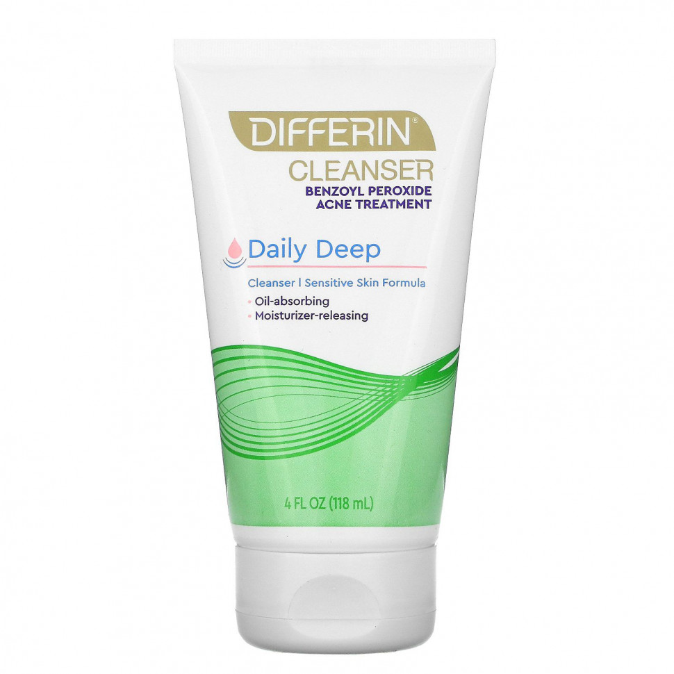 Differin, Daily Deep Cleanser,   , 118  (4 . )    , -, 