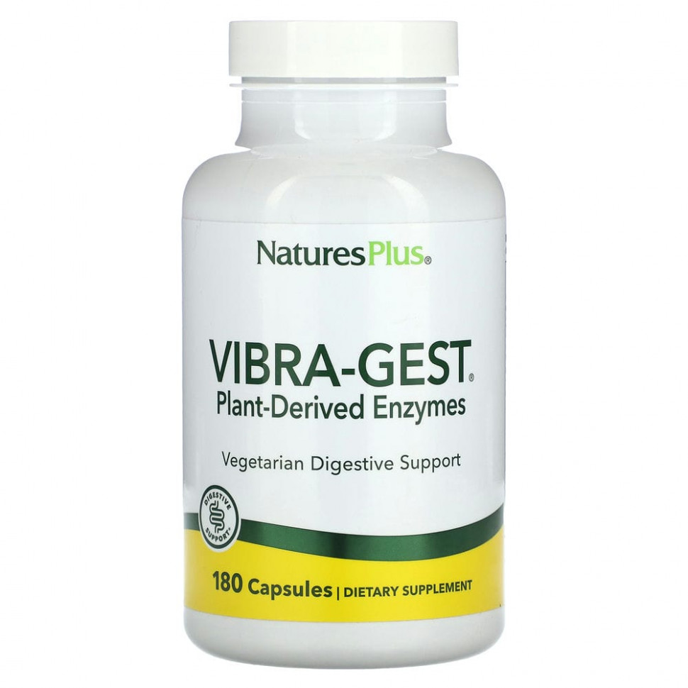 NaturesPlus, Vibra-Gest`` 180     , -, 